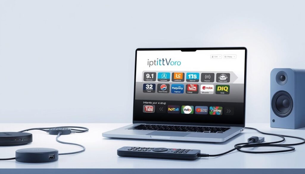 IPTV setup process IPTV setup process